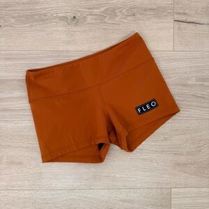 Fleo Orange Shorts